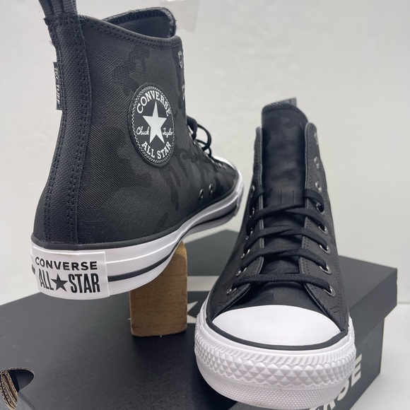 Converse Men’s All Star Black Canvas A08568C
CTAS HI
BLACK/DARK MATTER Sneakers - Picture 6 of 16